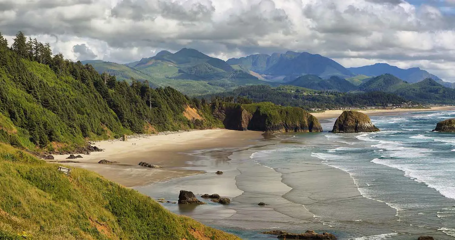 Cannon Beach in Oregon