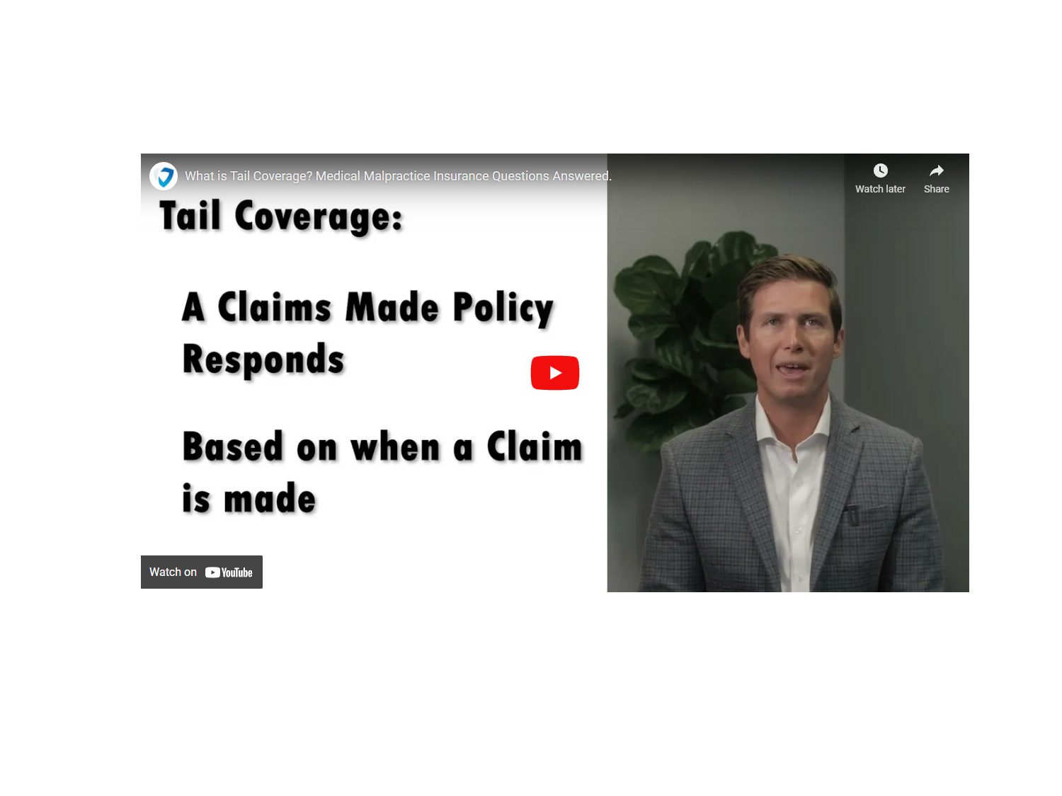 Max Schloemann Answers Your Medical Malpractice Insurance Questions In This Video