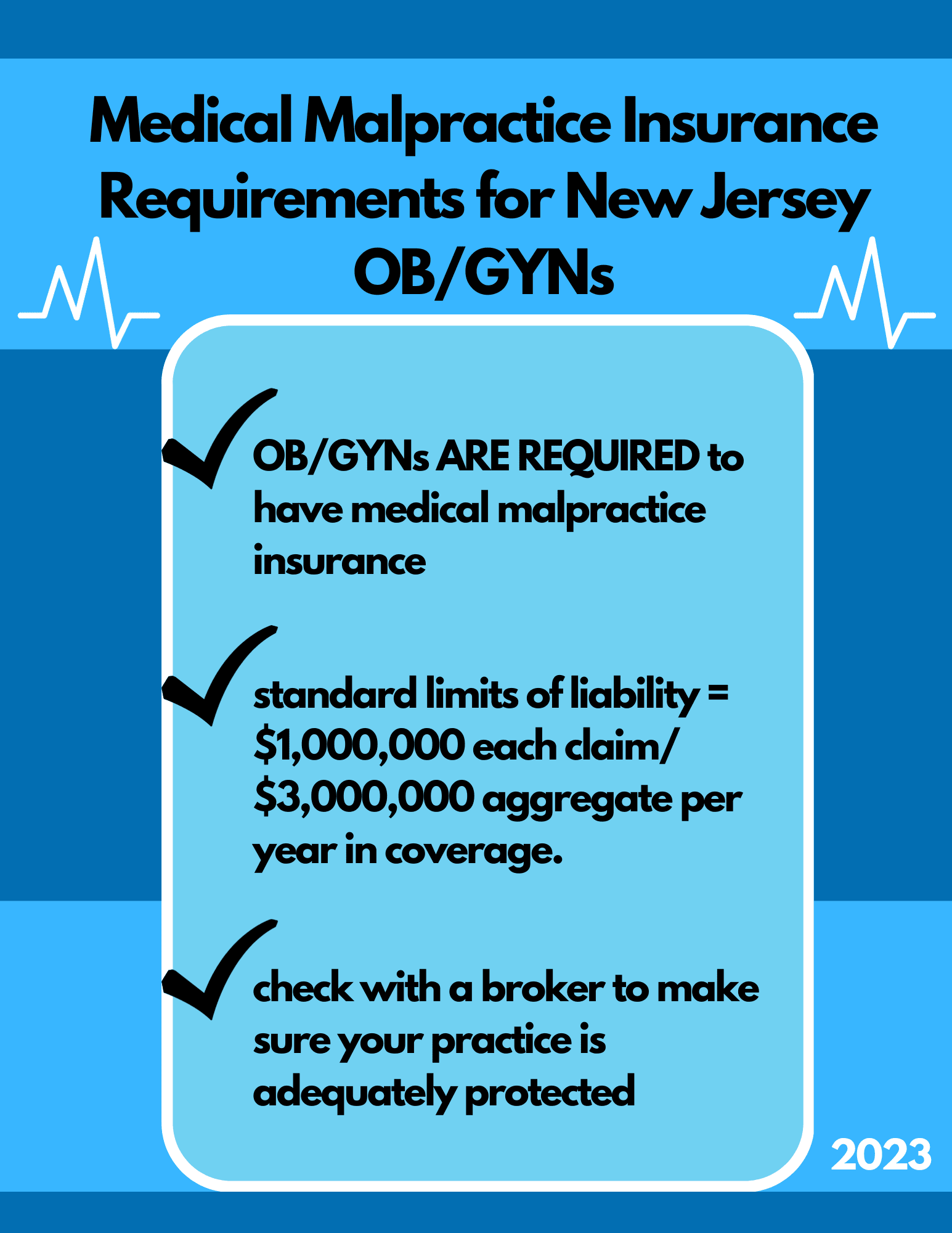 Medical Malpractice Insurance Requirements for New Jersey OB/GYNs