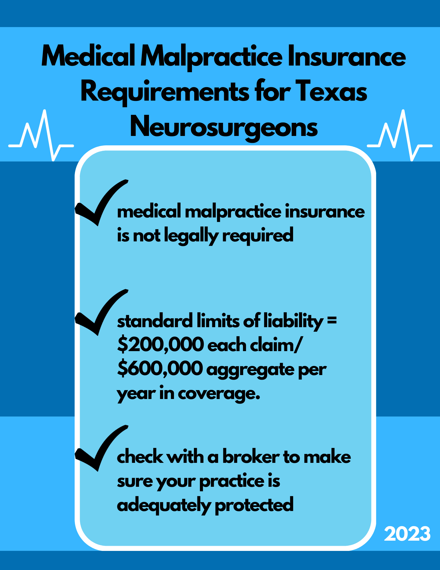 Medical Malpractice Insurance Requirements for TX Neurosurgeons